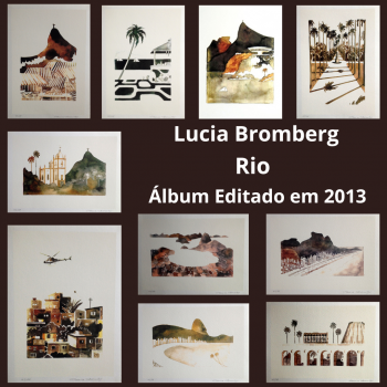 Lucia Bromberg  Álbum contendo 10 gravuras Rio