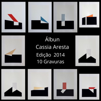 Cassia Aresta Álbum contendo 10 gravuras