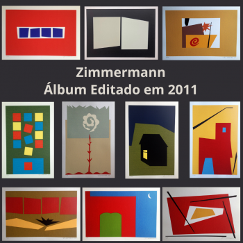 Zimmermann Álbum contendo 10 gravuras 